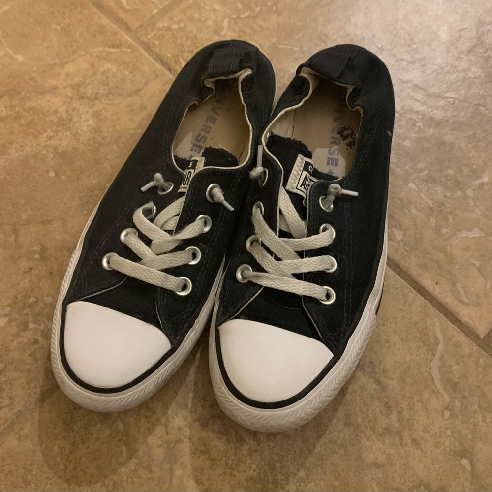 Black shoreline converse